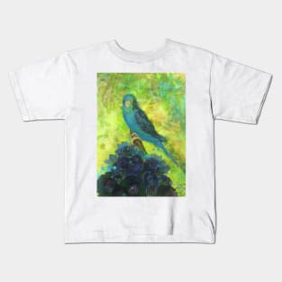 ‘Bluey’ the Budgerigar Kids T-Shirt